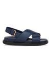 Fussbett Shoe - Navy-Sandals-Marni-Butler Loftet