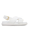 Fussbett Shoe - White-Sandals-Marni-Butler Loftet