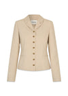 GaleMD 2 short blazer - Beige Melange-Blazers-Modström-Butler Loftet