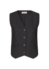 GaleMD 2 vest - Black-Blazers-Modström-Butler Loftet