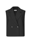 Galemd vest - Black-Blazers-Modström-Butler Loftet