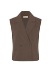 Galemd vest - Espresso-Blazers-Modström-Butler Loftet