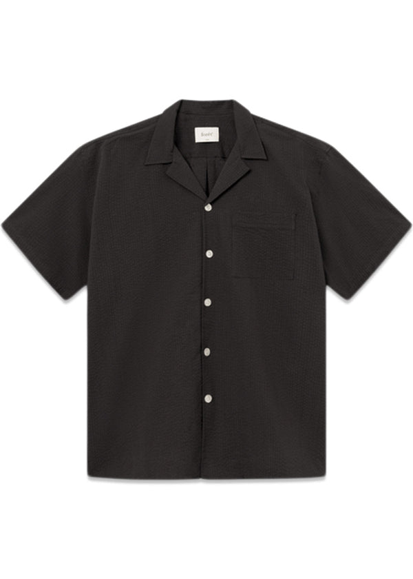 HUSH SS SHIRT - Washed Black-Shirts-Forét-Butler Loftet