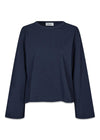 HellenMD LS t-shirt - Navy Sky-T-shirts-Modström-Butler Loftet