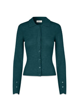 HirokiMD cardigan - Bottle Green-Knitwear-Modström-Butler Loftet