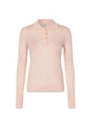 HirokiMD polo - Pale Pink-Knitwear-Modström-Butler Loftet