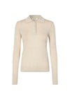 HirokiMD polo - Summer Sand-Knitwear-Modström-Butler Loftet