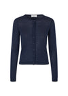 HirokiMD short cardigan - Navy Sky-Knitwear-Modström-Butler Loftet
