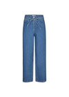 IsoldeMD solid pants - Distressed Blue-Jeans-Modström-Butler Loftet