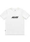 JERON ESSENTIAL T-SHIRT W/ LOGO - Solid White-T-shirts-ALIS-Butler Loftet