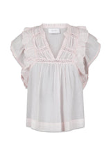 Jayla S Voile Top - Light Pink-Top-Neo Noir-Butler Loftet