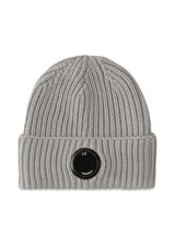 KNIT CAP - Grå-Headwear-C.P. Company-Butler Loftet