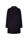 Long Coat - Very Dark Navy-Outerwear-Paul Smith - PS-Butler Loftet