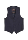 M2O Carlo Waistcoat - Navy-Blazers-Oscar Jacobson-Butler Loftet