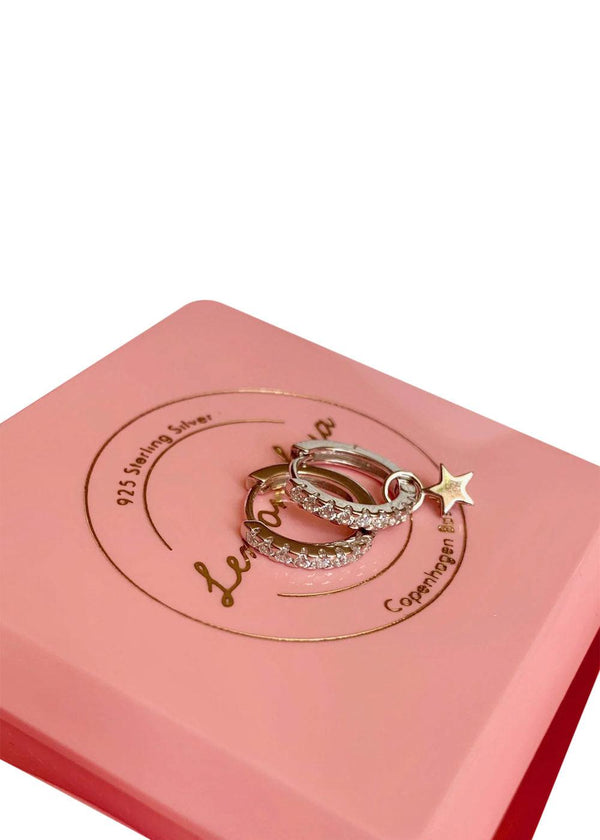 MEDIUM HUGGIES - Silver-Jewellery-Lemon Lua-Butler Loftet