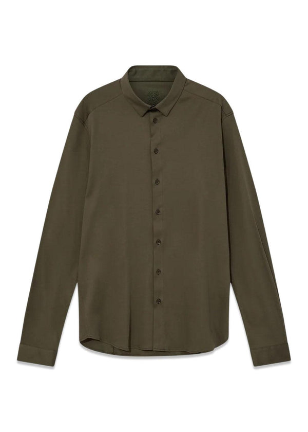 MMGMarco Crunch Jersey Shirt - Army-Shirts-Mos Mosh Gallery-Butler Loftet