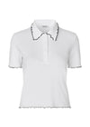 MagdaloneMD polo - Soft White-Top-Modström-Butler Loftet