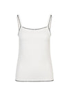 MaisyMD strap top - Soft White Black Contrast-Top-Modström-Butler Loftet