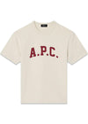 Marcus TEE - Ecru Chine-T-shirts-A.P.C-Butler Loftet