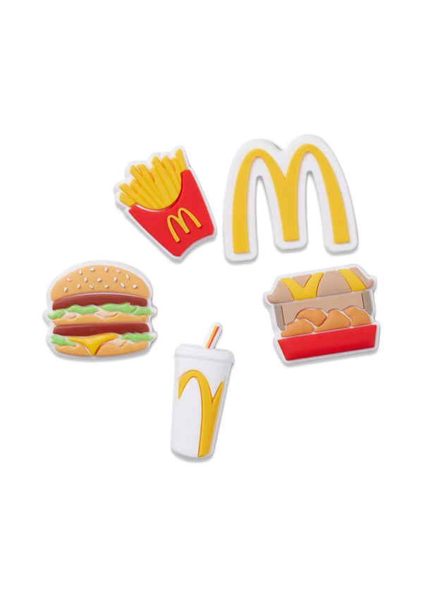 McDonalds X Crocs 5 pk Jibbitz - Multi-Accessories-Crocs-Butler Loftet