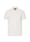 Mirza Poloshirt S-S - Snow White-Knitwear-Oscar Jacobson-Butler Loftet