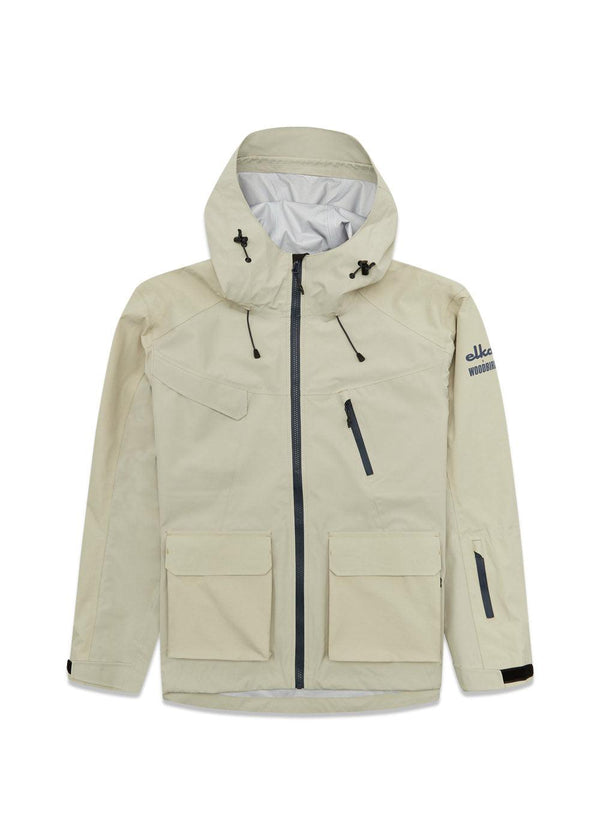 Mizo Elka Shell Jacket - Stone-Outerwear-Woodbird-Butler Loftet