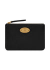 Mulberry Plaque Small Zip Coin - Black-Wallet/Purse-Mulberry-Butler Loftet