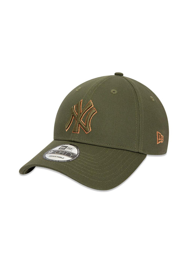 NEW ERA METALLIC OUTLINE NY - Green-Headwear-New Era-Butler Loftet