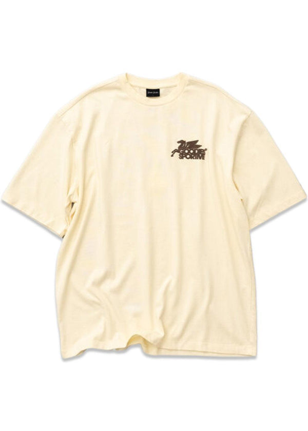 New Pegasus Butter Tee - Beige-T-shirts-Goodies Sportive-Butler Loftet