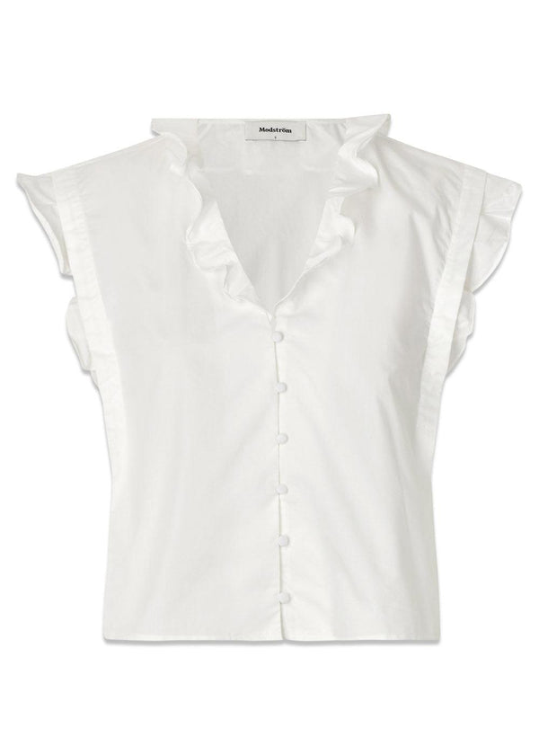 Nikkomd solid top - Soft White-Top-Modström-Butler Loftet