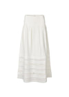 Nillamd long skirt - Soft White-Skirts-Modström-Butler Loftet