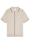 Nolan Polo 6561 - Ecru-Knitwear-Nn. 07-Butler Loftet