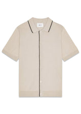 Nolan Polo 6561 - Ecru-Knitwear-Nn. 07-Butler Loftet