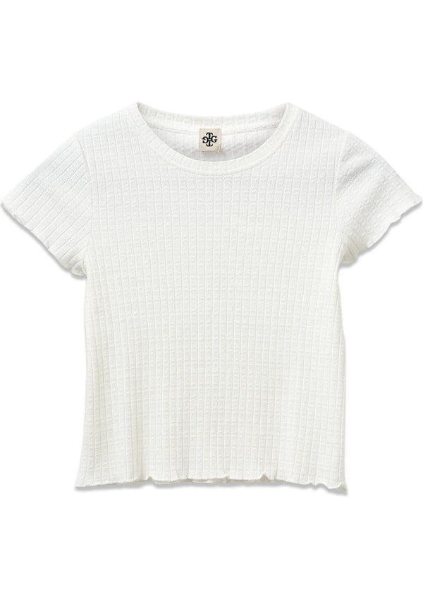 Noto Tee - Cream-T-shirts-The Garment-Butler Loftet