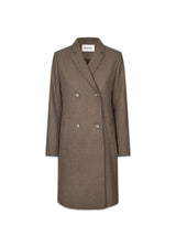 Odelia coat - Espresso Melange-Outerwear-Modström-Butler Loftet