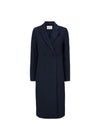 Odelia long coat - Navy Sky-Outerwear-Modström-Butler Loftet