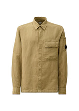Overshirt Broken Linen/Cotton - Tree House-Shirts-C.P. Company-Butler Loftet