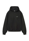 Oversized Hoodie Logo - Black-Hoodies-Bareen-Butler Loftet