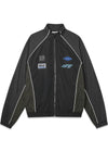 Oversized Track Jacket - Two-Tone - Meteorite-Outerwear-Bareen-Butler Loftet
