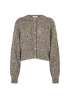 Pammiemd cardigan - Brown Speckle Melange-Knitwear-Modström-Butler Loftet
