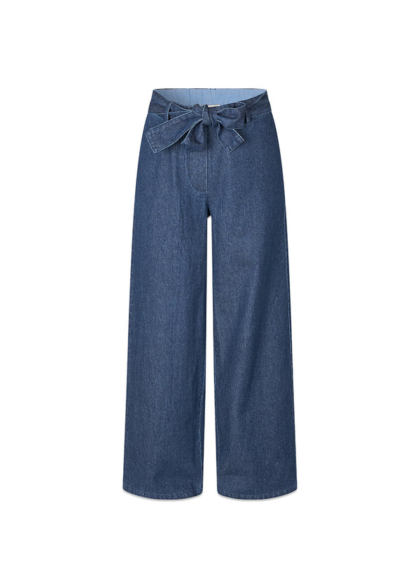 Possymd pants - Medium Blue-Pants-Modström-Butler Loftet