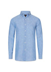 Regular Fit Signature Linen - Harmony Blue-Shirts-Oscar Jacobson-Butler Loftet
