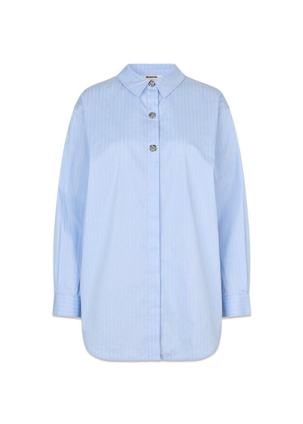 Rowanmd shirt - Cashmere Stripe-Shirts-Modström-Butler Loftet