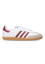 SAMBA OG - Cloud White / Collegiate Burgundy / Gum-Shoes-Adidas Originals-Butler Loftet
