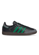 SAMBA OG - Core Black / Green / Grey Six-Shoes-Adidas Originals-Butler Loftet