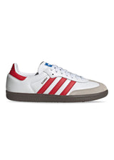 SAMBA OG - Ftwr White / Better Scarlet-Shoes-Adidas Originals-Butler Loftet
