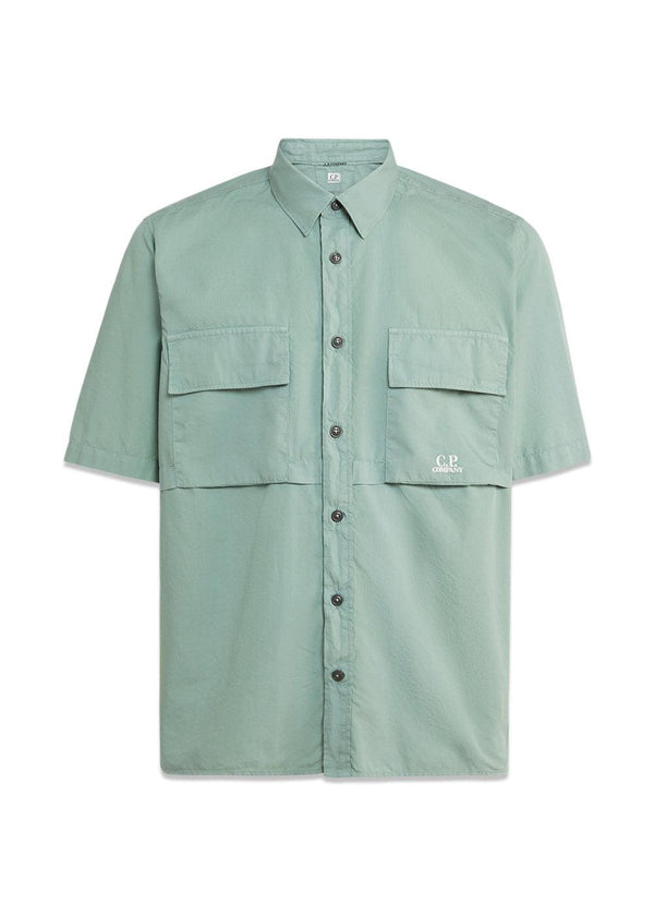 SHIRTS - SHORT SLEEVE - Green Bay-Shirts-C.P. Company-Butler Loftet