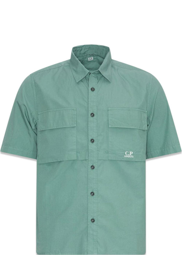 SHIRTS - SHORT SLEEVE - Green Bay-Shirts-C.P. Company-Butler Loftet