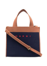 Marnis SHOPPING BAG - Iris/Peanuts/Red. Køb designertasker||skuldertasker her.