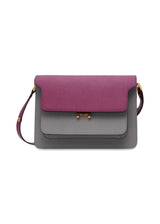 SHOPPING BAG - Plum/Ash/Moca-Bags-Marni-Butler Loftet